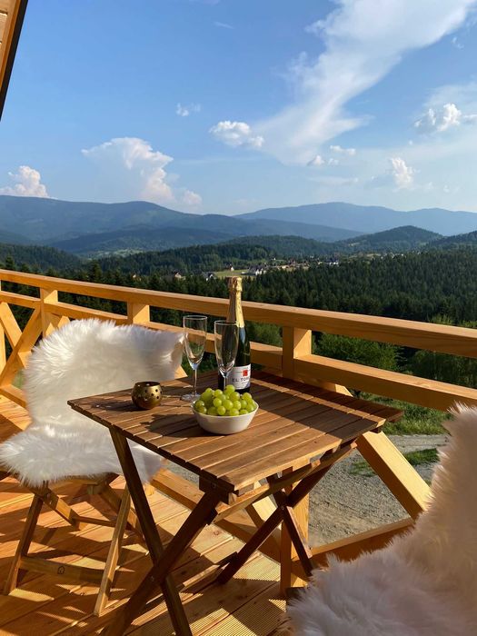 Zawoja I Domek z balią z jacuzzi i widokiem na góry - Ovis Homes