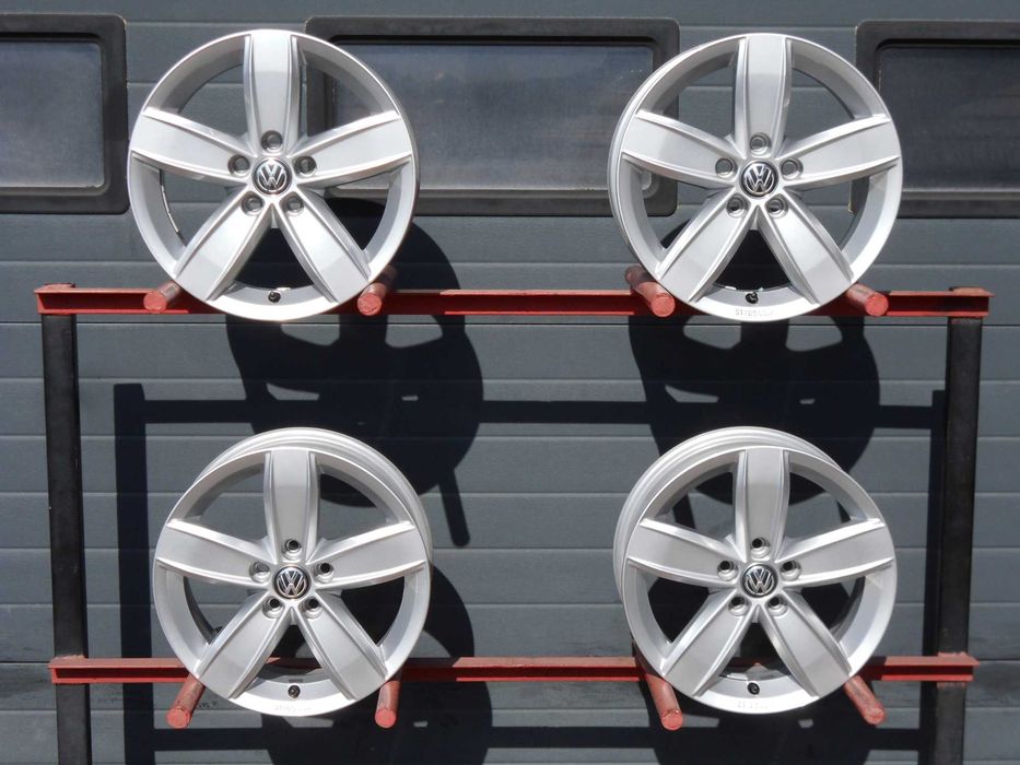 Felgi aluminiowe 15 5x100 oryginał Vw Polo VI 2G0 Skoda Fabia IV