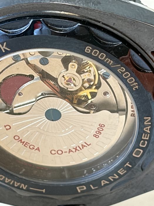 Omega seamaster ocean planet big blue automat