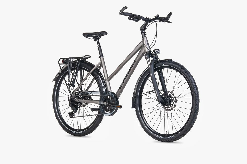 Rower trekkingowy UNIBIKE EXPLORER  LDS color grafitowy roz,. 19"