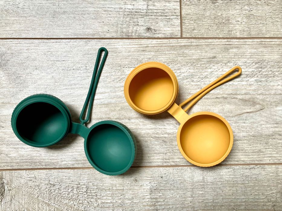 PETITE&MARS Silikonowe etui na smoczek 2 szt, nowe