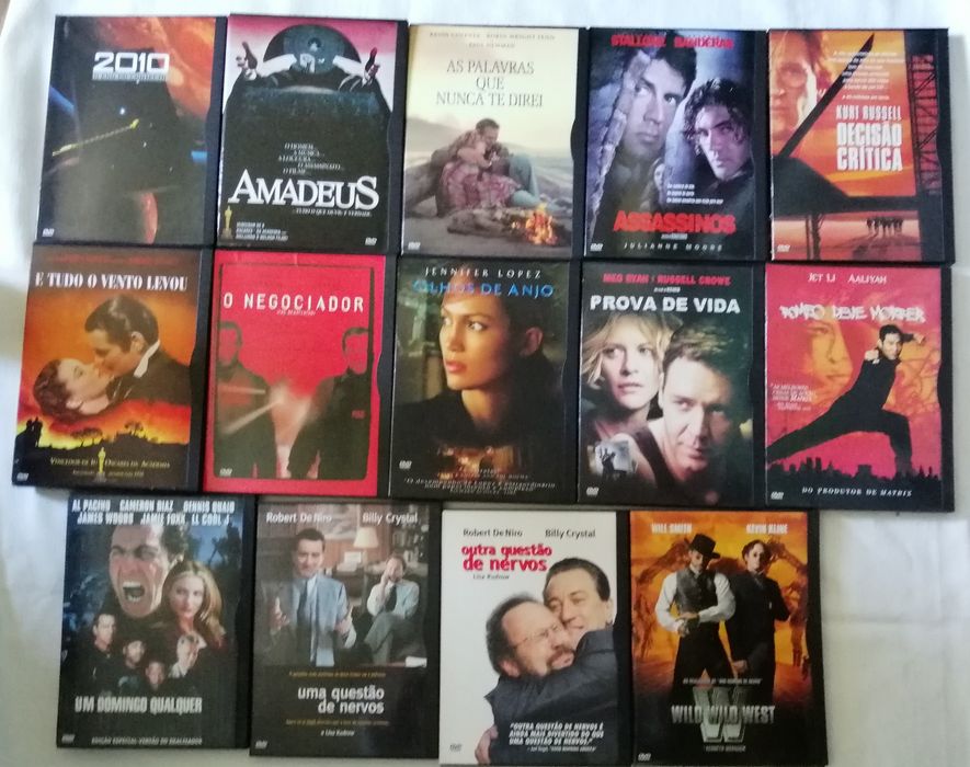 Filmes vários - dvds originais - Lote 2