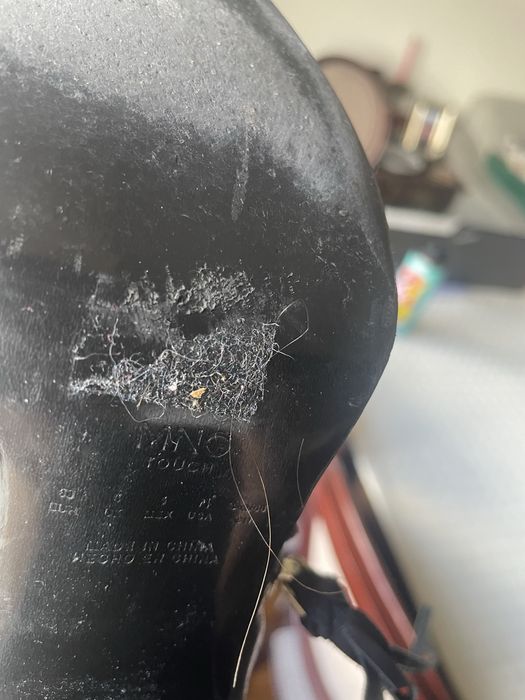 Botim em pele preto Mango