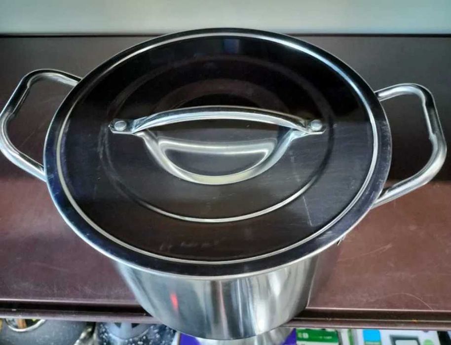 GARNEK Z POKRYWKĄ tradycyjny duży 12 litrów średnica 28cm