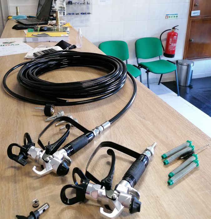 Pistola máquina lavar a pressão Airless