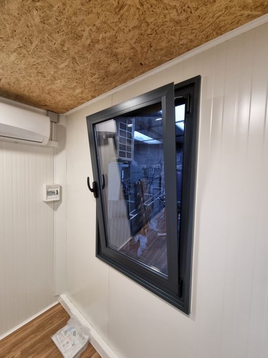 Stand vendas, contentor