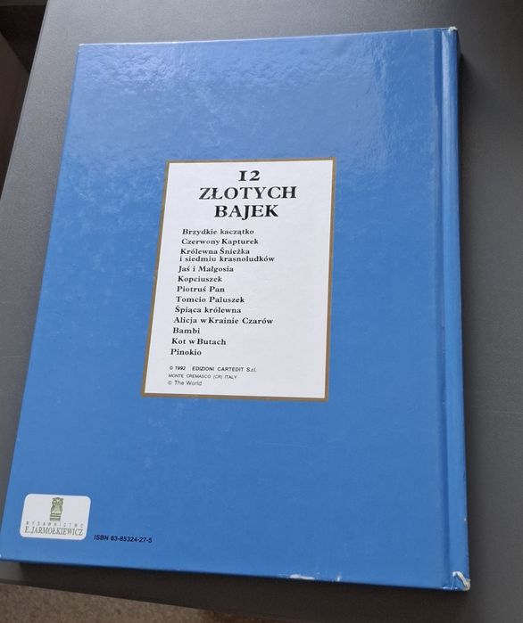 12 złotych bajek Carlos Busquets 1992 Jarmołkiewicz UNIKAT