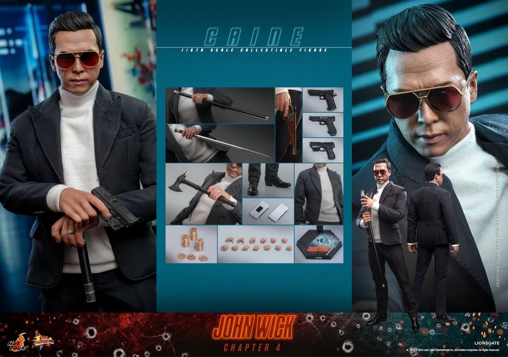 Фигурка 1/6 hot toys mms 730 JOHN WICK CHAPTER 4 – CAINE