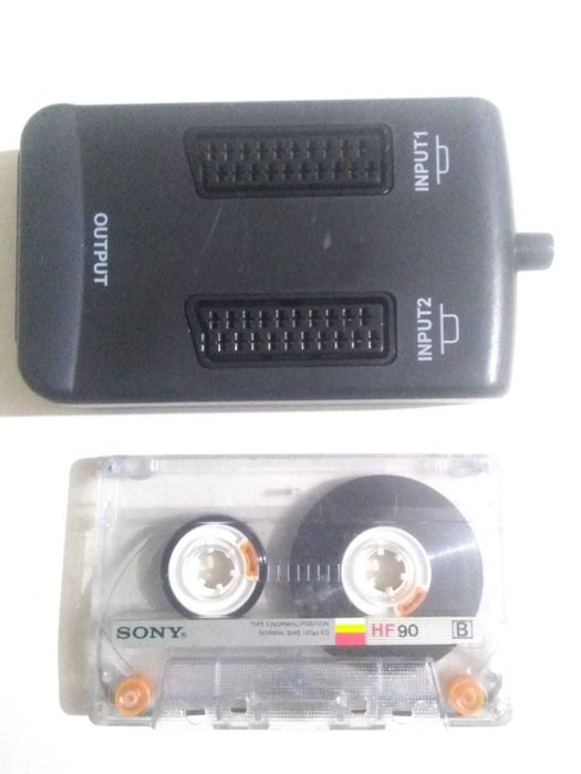 Переходник скарт Scart 2 в 1