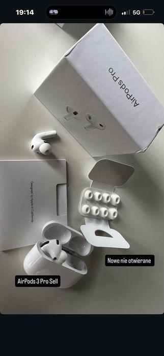 Air pods 3 pro słuchawki
