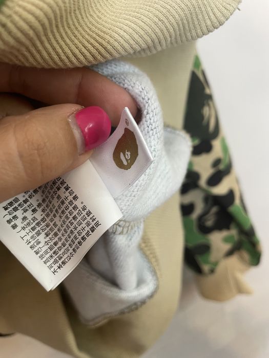 Bluza dresowa z kapturem A Bathing Ape S moro