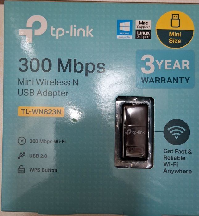 Bezprzewodowa karta sieciowa tp-link 300 Mbps