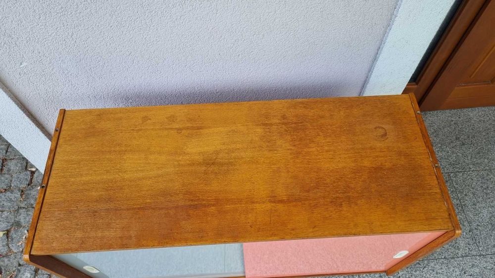 Komoda Vintage Design PRL U-452 Jiroutek Interier Praha Czechosłowacja