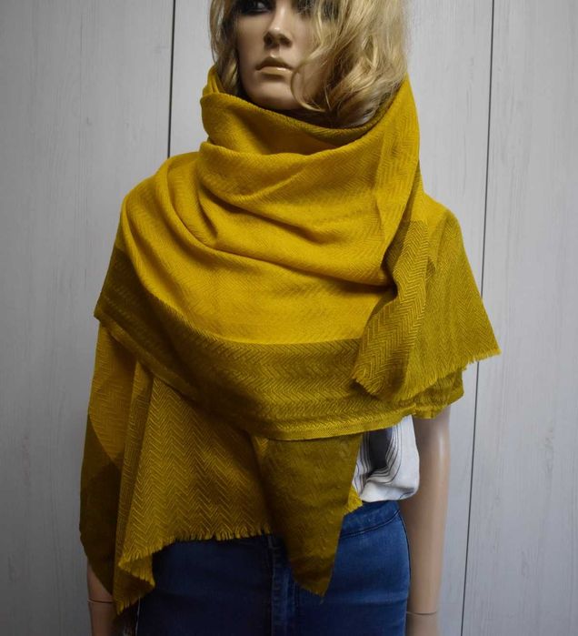 Szalik otulacz 200cm miękki delikatny oversizowy chusta ponczo szal