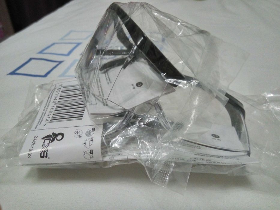 Прозрачные, Противоударные  рабочие защитные очки CXS ROY. Чехия.