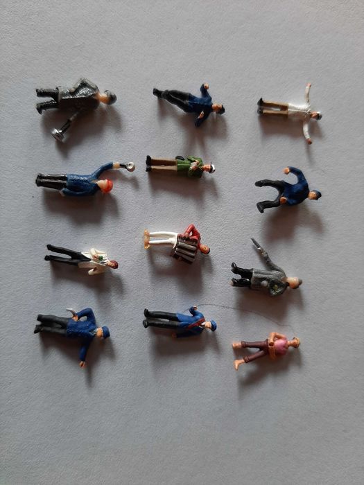 Makieta ludziki 50 szt figurki