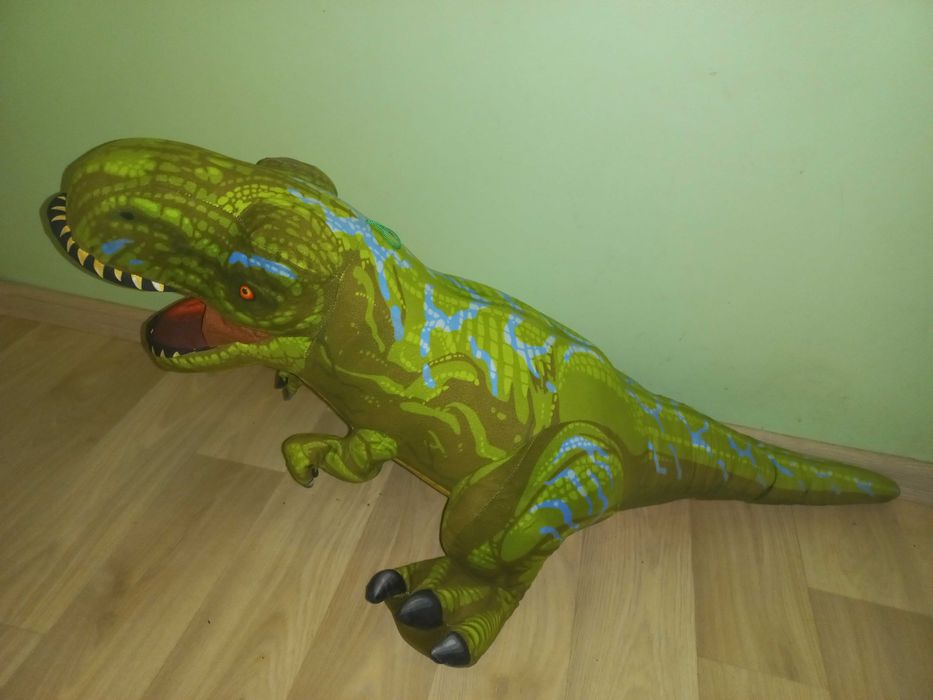 Мягкий динозавр игрушка большой