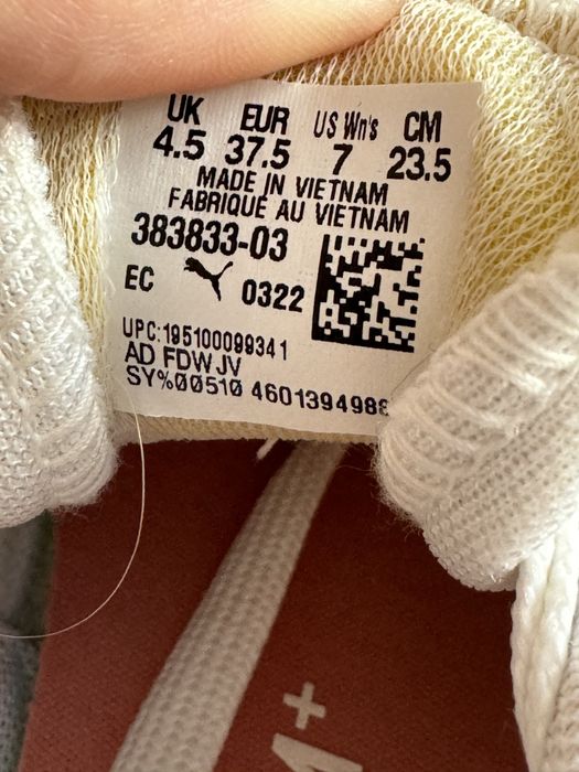 Кросівки снікерси puma жіночі білі