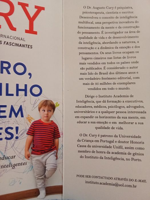 Socorro, o meu filho não tem limites livro Novo, não foi lido