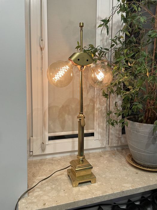 Lampa Art Deco Mosiądz