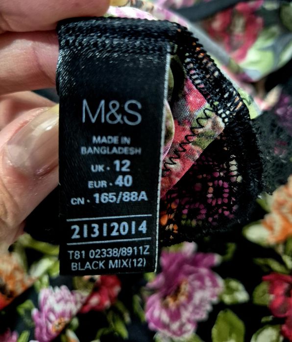 Nowa koszulka do spania halka Marks&Spencer