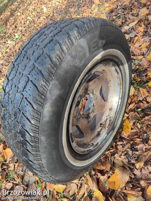 Felgi aluminiowe z oponami 4 sztuki Nissan Terrano, Navara, pickup