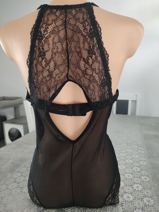 Body koronkowe czarne