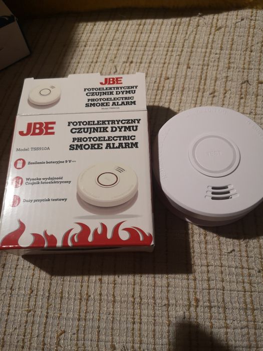 Detektor dymu pożaru Czujka dymowa przeciwpożarowa