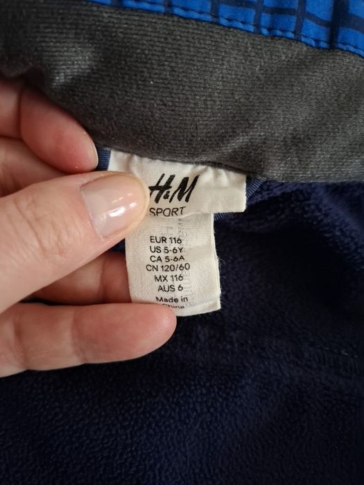 Bluza sportowa dla chłopca rozmiar 116 hm