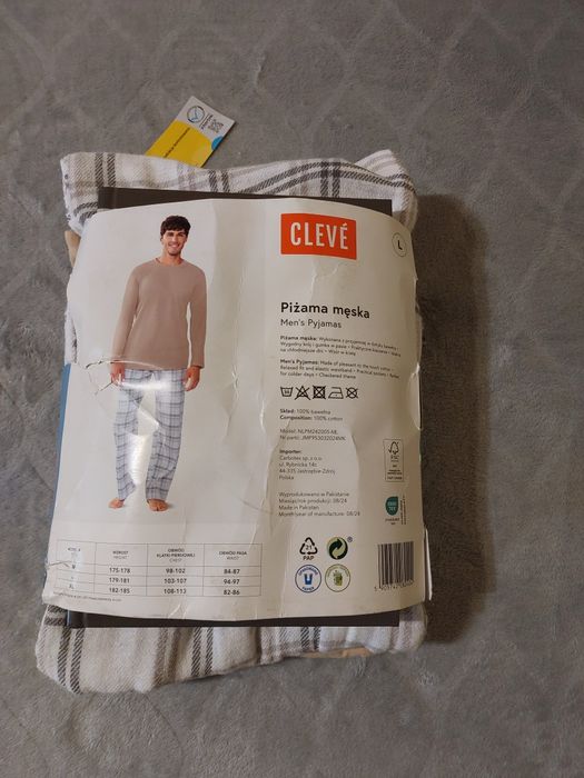 Piżama męska rozm L