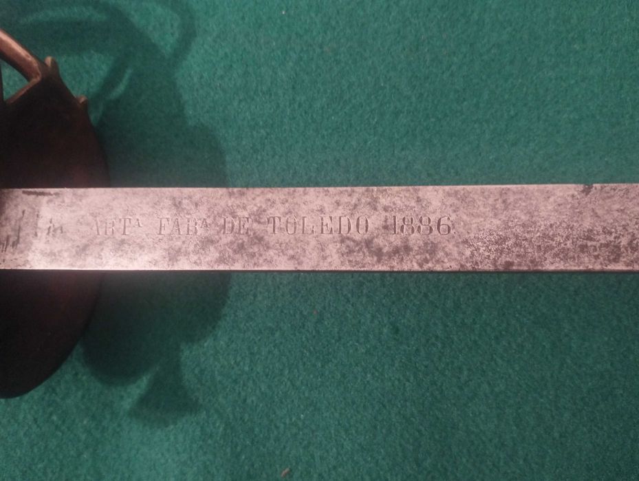 Espada de Oficial de Artilharia Portuguesa, modelo 1885