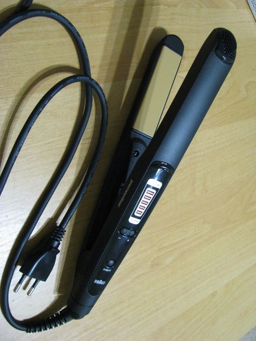 Утюжок Выпрямитель для волос Braun ESS. Керамика и ЖК дисплей!