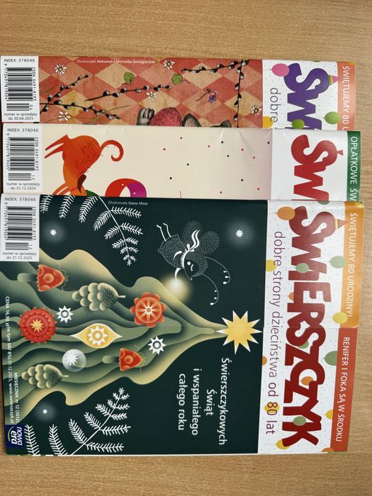 Świerszczy 3 numery nowe