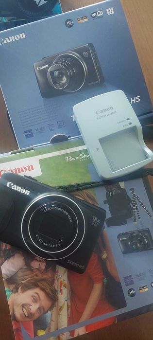 Maquina fotográfica como nova com caixa e acessorios