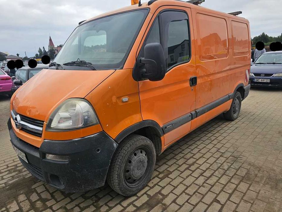 Opel Movano 2006r/PT lipiec 2027r/1.9diesel/82KM/6osobowy
