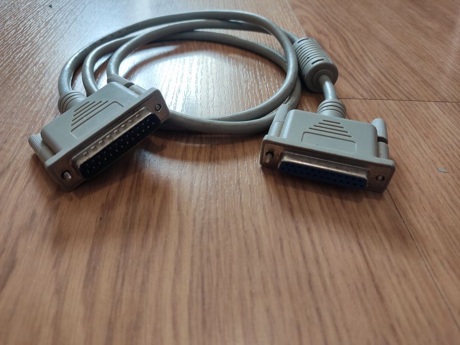 Cabo porta paralela LPT Macho-Fêmea