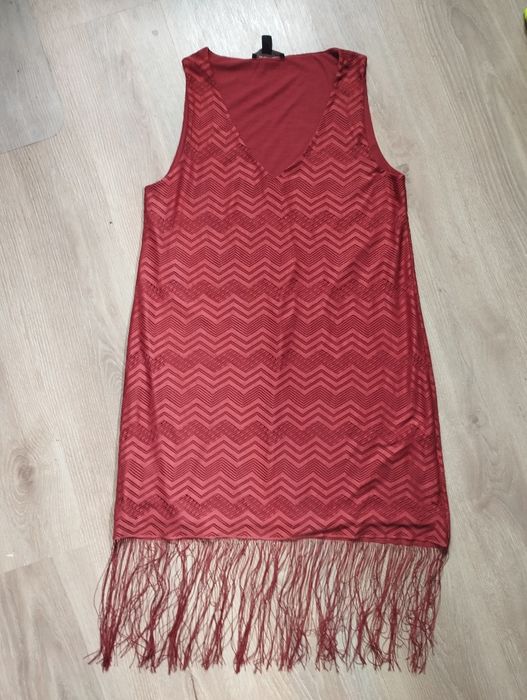 Hipisowska ażurkowa sukienka