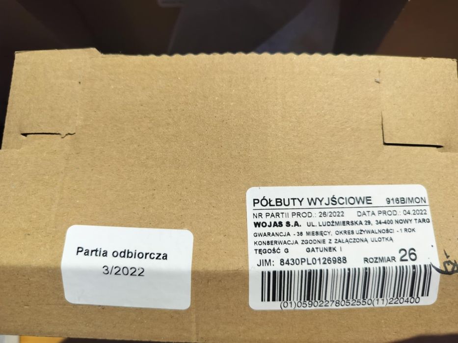 Czarne półbuty wyjściowe