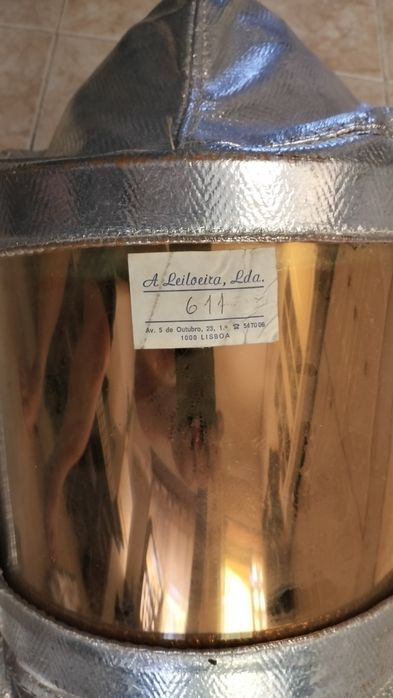 Fato Aluminizado de Proteção Térmica (incêndios) Gentex, Completo com Capacete