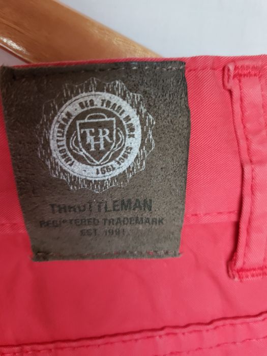 Calças vermelhas Throttleman tamanho 44