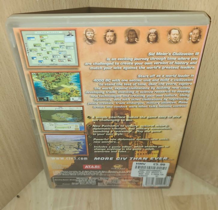 Sid Meier's Civilization III PC / ang / dst /