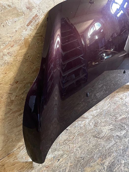 Maska pokrywa Ford Fiesta MK7 Bordowa