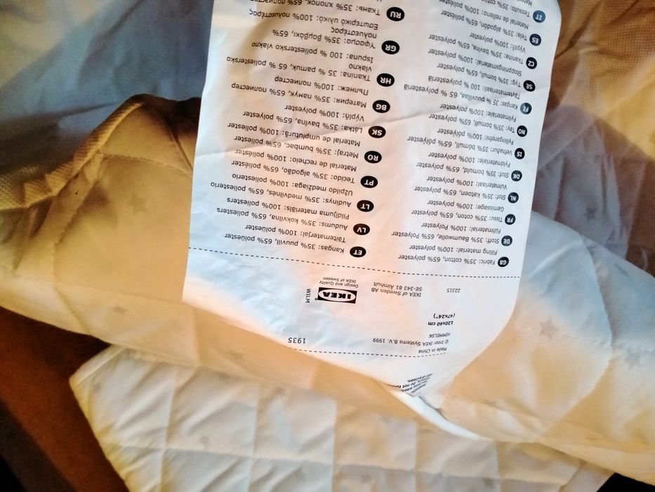 Ochraniacz do łóżeczka