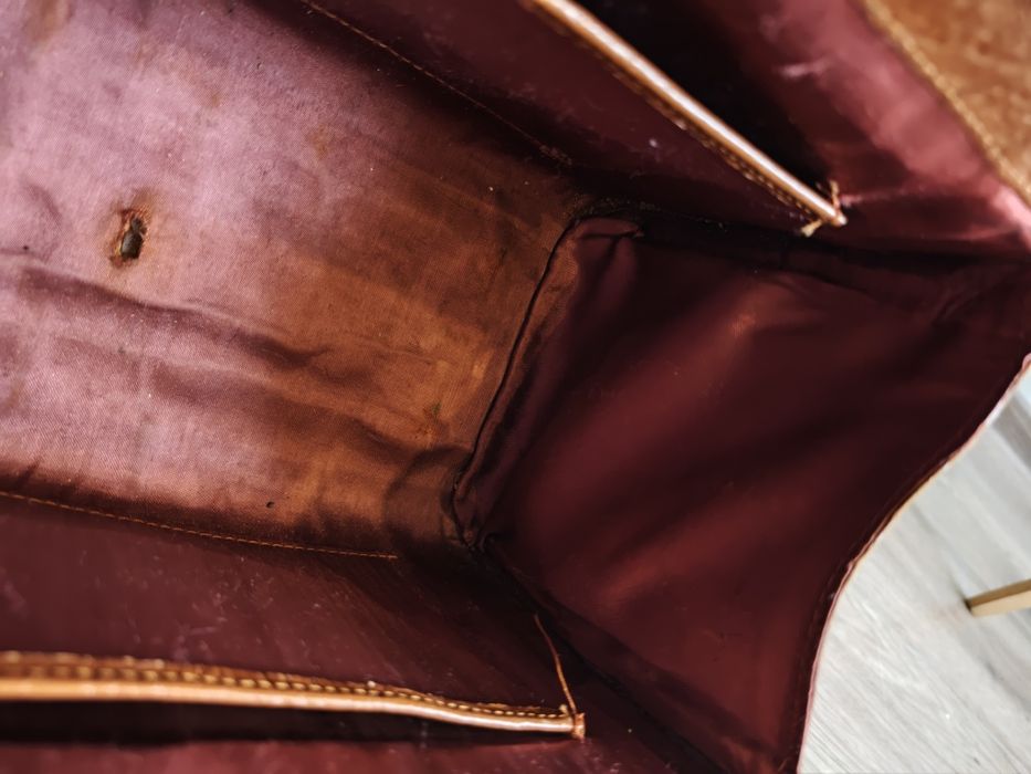 Torba lekarska skórzana PRL