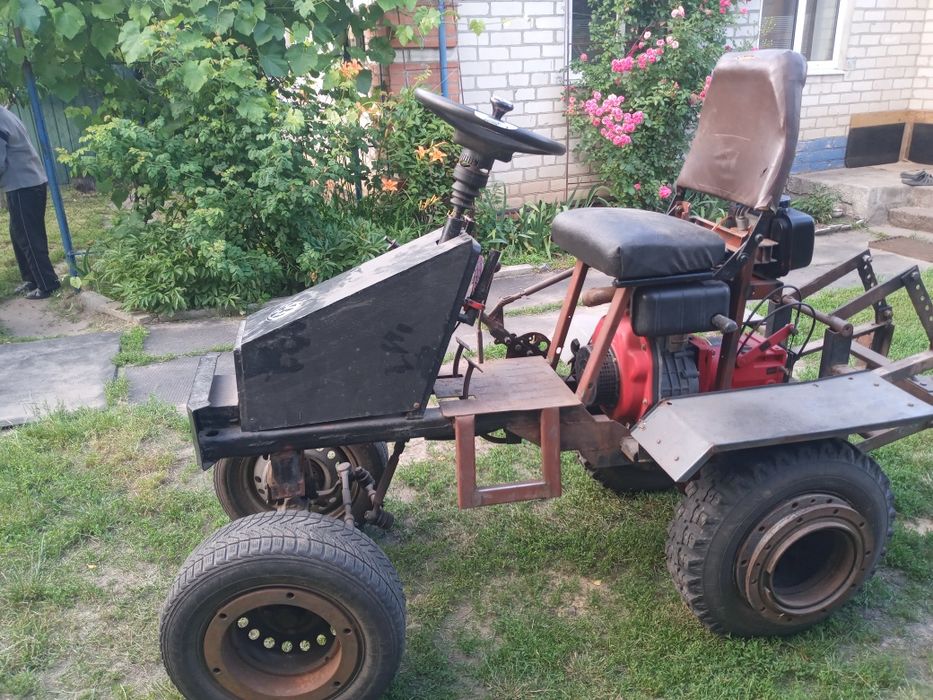 Саморобний трактор змотоблоку