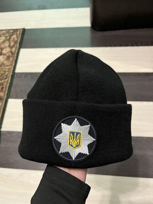 Шапка на флісі чорна