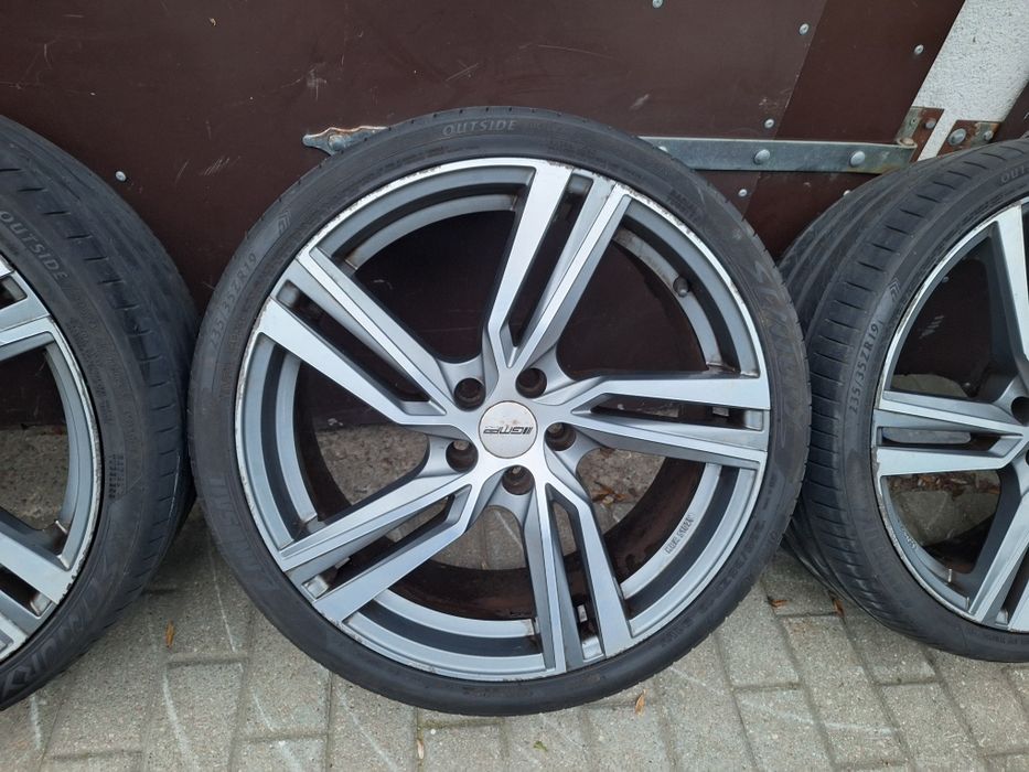 Felgi aluminiowe opony letnie koła Volvo 5x108  komplet