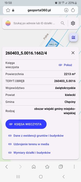 Działka z Warunkami Zabudowy Tokarnia / Wolica cena ostateczna - Więcej