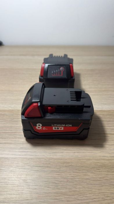 Bateria M18 8.0Ah do elektronarzędzi Milwaukee - zestaw 2 nowych baterii