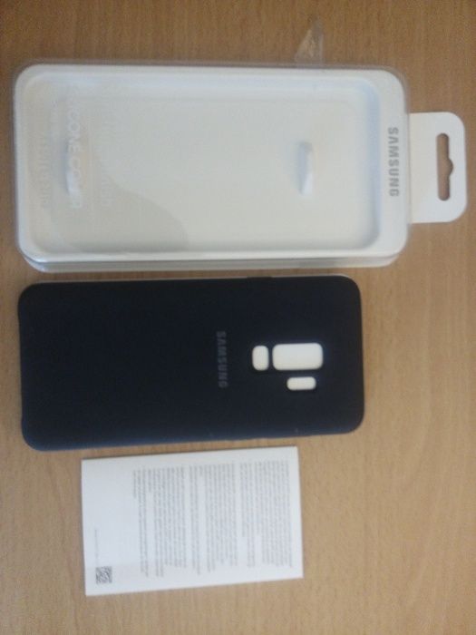 Capa silicone Samsung S9+ (original) preta